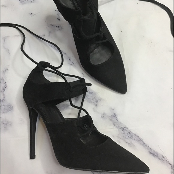 Brand new lace up high heels - Picture 3 of 7